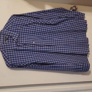 Club Room XL Checkered Button Up Shirt